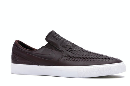 Nike SB Zoom Stefan Janoski Slip RM Crafted Woven Mahogany