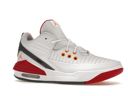 Jordan Max Aura 5 White Cardinal Red