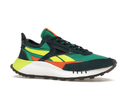 Reebok Classic Leather Legacy Court Green Solar Yellow