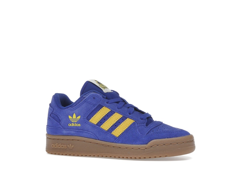 adidas Forum Low CL Semi Lucid Blue Yellow Gum M2 (GS)