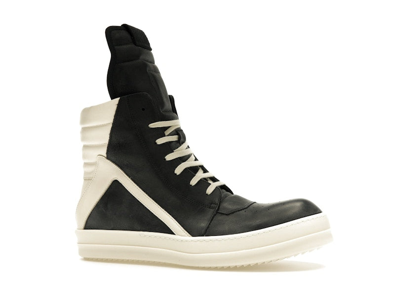 Rick Owens Lido Geobasket Black Milk