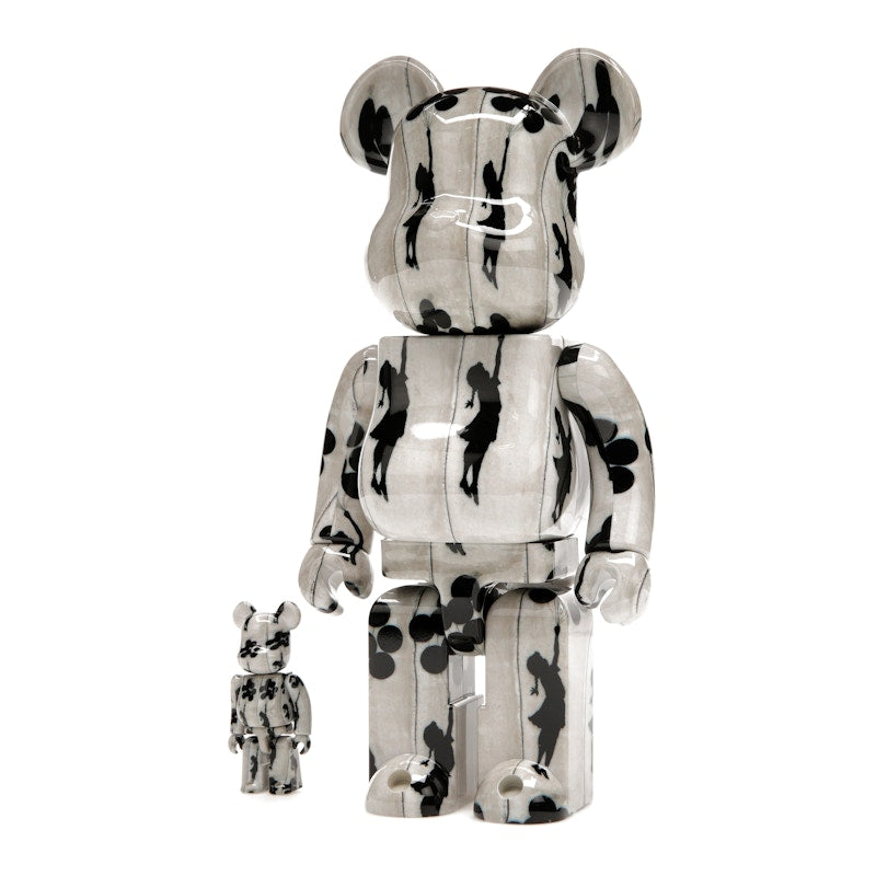 Bearbrick Flying Balloons Girl 100% & 400% Set