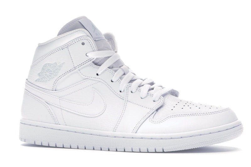 Jordan 1 Mid Triple White (2018)