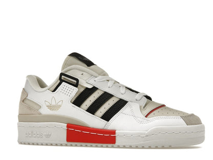 adidas Forum Exhibit Low White Vivid Red
