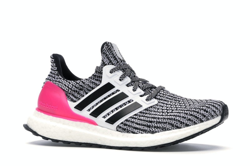 adidas Ultra Boost 4.0 White Black Pink (Youth)