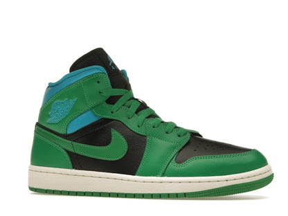 Jordan 1 Mid Lucky Green Aquatone (Women's)