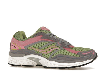Saucony ProGrid Omni 9 Premium Grey Green Pink