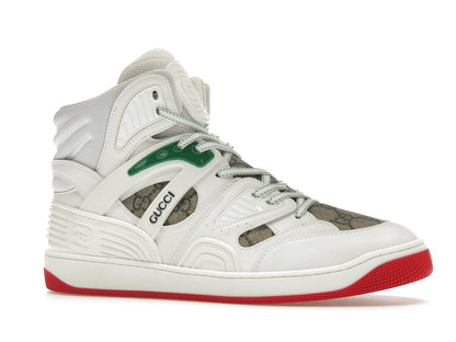 Gucci Basket White Demetra Red (Women's)