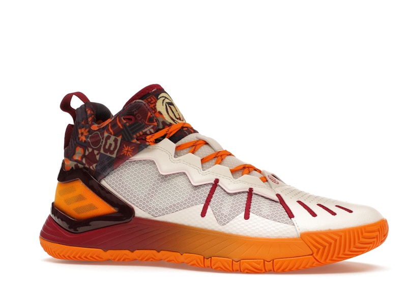adidas D Rose Son of Chi White Bold Orange