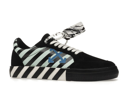 OFF-WHITE Vulc Low Black Blue Arrow
