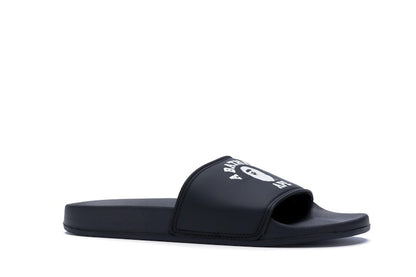 BAPE College Slide Sandals Black