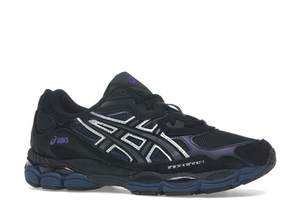 ASICS Gel-NYC Black Graphite Grey Purple