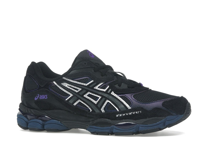 ASICS Gel-NYC Black Graphite Grey Purple