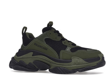 Balenciaga Triple S Dark Green Black