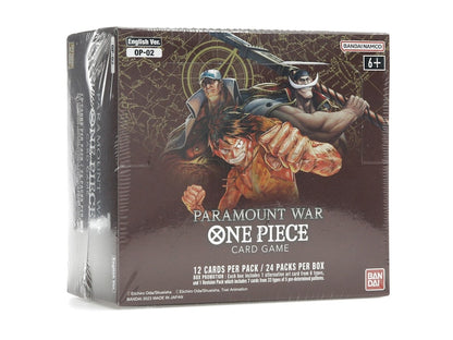 Bandai One Piece Card Game Paramount War Booster Box (OP-02) (English)