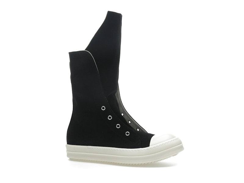 Rick Owens Hollywood DRKSHDW Boot Sneaks Black Milk