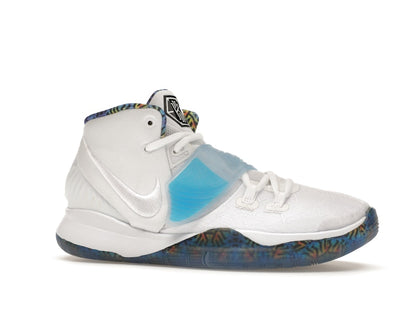 Nike Kyrie 6 White Sapphire Crimson (GS)