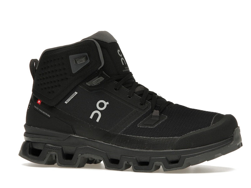 On Running Cloudrock 2 Waterproof Black Eclipse
