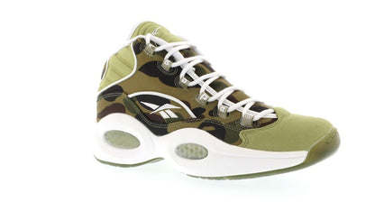 Reebok Question Mid mita sneakers X Bape 1st Camo