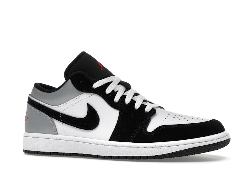 Jordan 1 Low SE White Fire Red Black Matte Silver