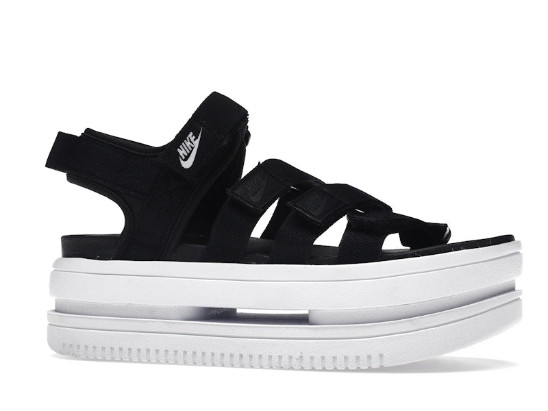 Nike Iconic Classic Sandal Black White White (Women's)