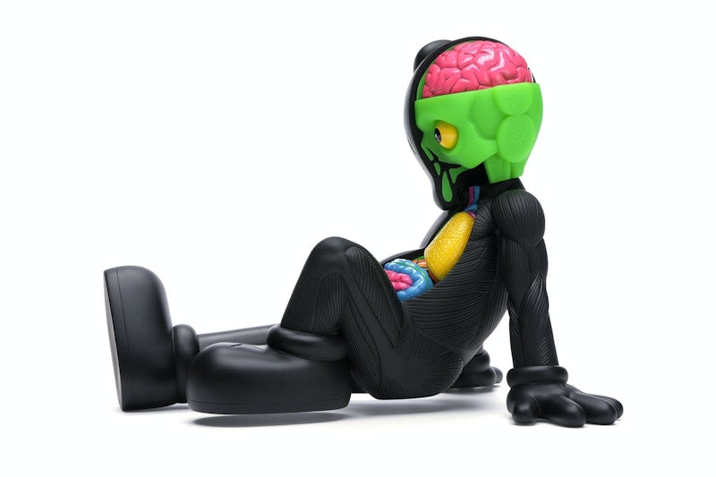 KAWS Resting Place Vinyl Figure Black