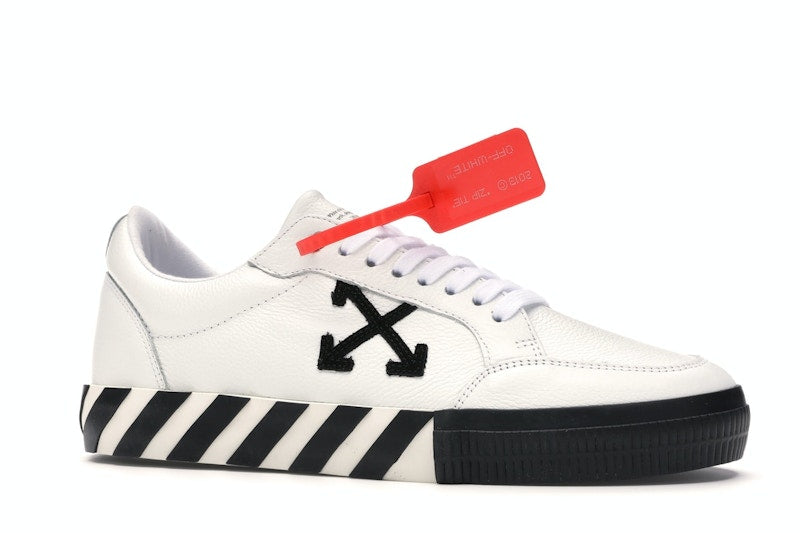 OFF-WHITE Vulc Low White Leather FW19