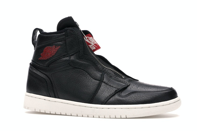 Jordan 1 Retro High Zip Black Gym Red Phantom (Women's)