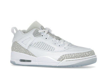 Jordan Spizike Low White Metallic Silver Barely Blue Neutral Grey