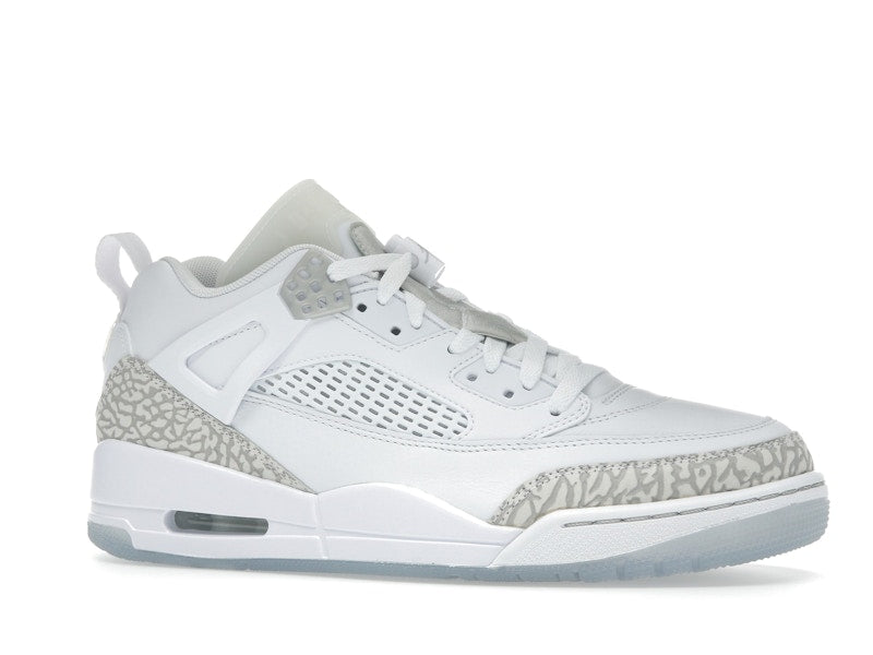 Jordan Spizike Low White Metallic Silver Barely Blue Neutral Grey