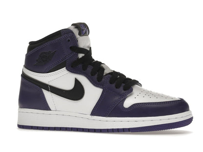 Jordan 1 Retro High Court Purple White (GS)