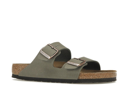 Birkenstock Arizona Birkibuc Stone (Women's)