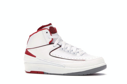 Jordan 2 Retro White Red (2014) (GS)