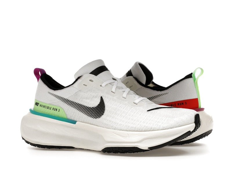 Nike ZoomX Invincible Run 3 SE White Black Picante Red Lime Blast