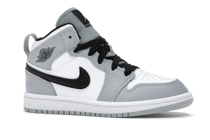 Jordan 1 Mid Light Smoke Grey (PS)
