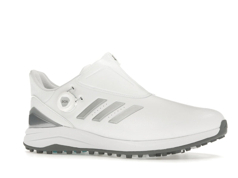 adidas Solarmotion BOA 24 Spikeless Golf Cloud White Silver Metallic Blue Burst