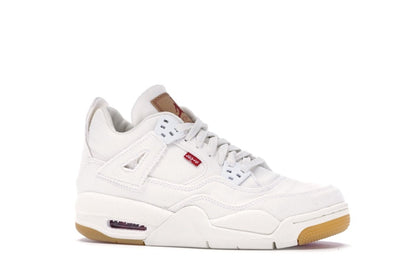 Jordan 4 Retro Levi's White (GS) (Levi's Tag)
