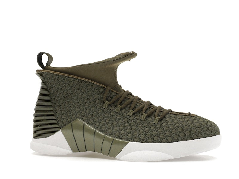 Jordan 15 Retro PSNY Woven Olive
