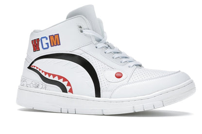 A Bathing Ape Cloud Sta Shark White
