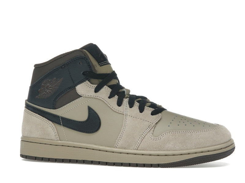 Jordan 1 Mid Khaki Baroque Brown