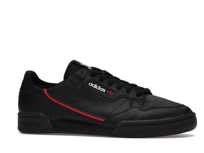 adidas Continental 80 Black Scarlet Red