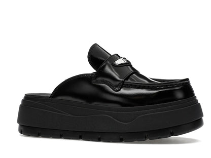 Jordan Mule Black Metallic Silver (Women's)