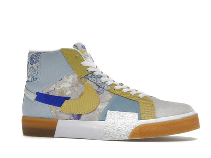 Nike SB Zoom Blazer Mid Premium Floral Paisley Boarder Blue