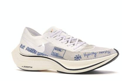 Nike ZoomX Vaporfly Next% Blue Ribbon Sports White