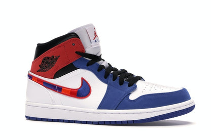 Jordan 1 Mid Multi-Color Swoosh