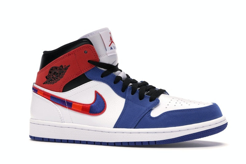 Jordan 1 Mid Multi-Color Swoosh