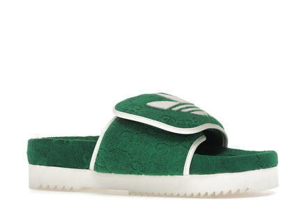 adidas x Gucci GG Platform Sandal Green
