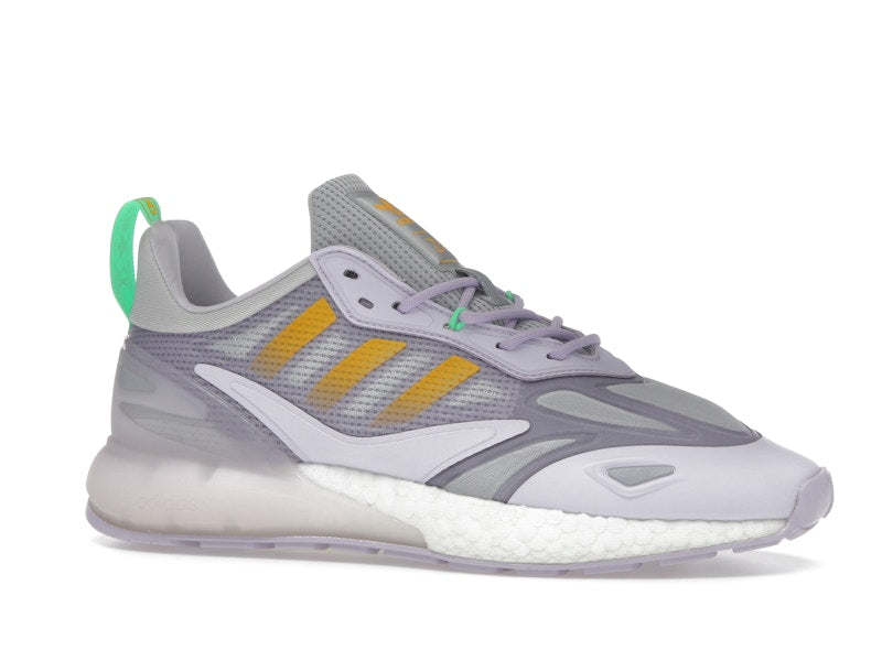 adidas ZX 2K Boost 2.0 Purple Tint Semi Solar Gold Matte Silver (Women's)