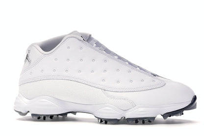Jordan 13 Retro Golf Cleat White Black