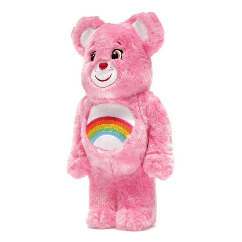 Bearbrick x Care Bears Cheer Bear Costume Ver. 400% Pink